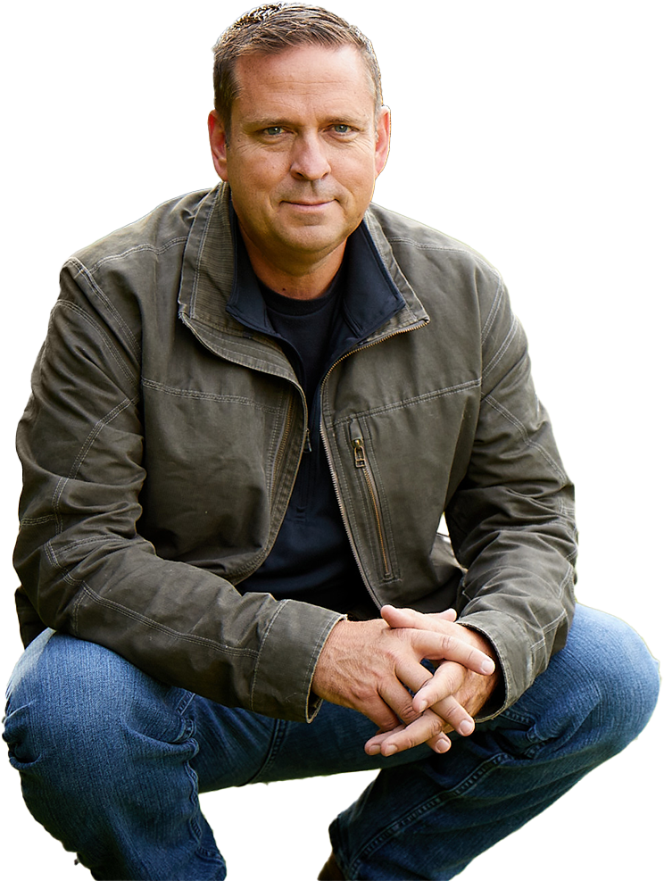 County Executive Steve Neuhaus with his arms folded